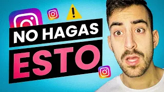 ⚠️5 Errores que Cometes en Instagram y Por Eso NO CRECES😱 2024