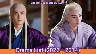 Gao Wei Guang and Liu Xue Yi | Drama List (2022－2014) |