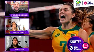 VITÓRIA DRAMÁTICA! BRASIL GANHA DE VIRADA DA RÚSSIA E VAI PARA A SEMI DO VOLEI! - Cortes TNT Sports