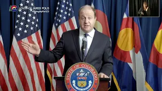 Colorado Governor gives COVID-19 update