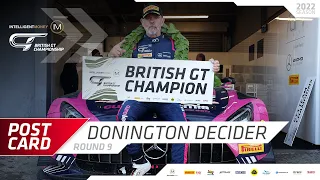 POSTCARD | Donington Decider | Intelligent Money British GT Championship