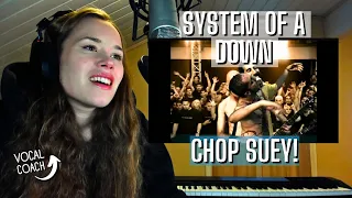 Finnish Vocal Coach Reacts: SYSTEM OF A DOWN - "Chop Suey!" (CC)