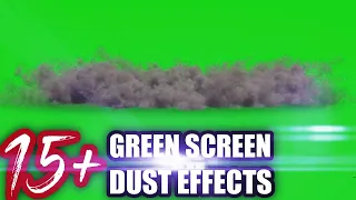 Green Screen Dust (15+ 4K Dust Effects / free Download Link)