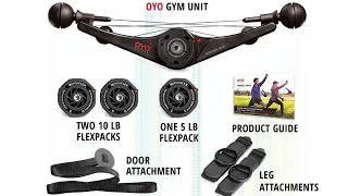 Full Body Portable Gym Equipment Set for Exercise at Home, Office and travel