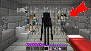 Minecraft Enderman Prisonbreak - HOW to play ENDERMEN : NOOB ENDERMAN vs ZOMBIE!  NOOB VS PRO!