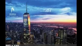 One World Trade Center - One World Observatory Full Tour - New York City - 4K