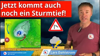 Das wird eine Woche! Jetzt kommt auch noch ein Sturmtief mit ins Spiel.