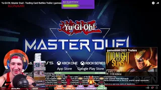 YGO Master Duels Trailer Reaction - Ninja REACTS!