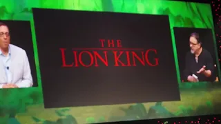 D23 Expo 2017 Lion King Panel