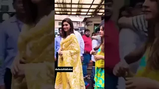 Kriti Senon won National film award MIMI | Takes blessing at Siddhivinayak Temple 😍#shorts