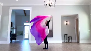 Demo of the Belly Dance Veil Dance