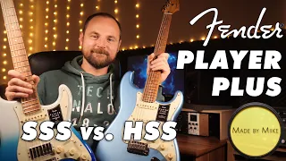 SSS vs. HSS Tone Comparison (on Fender Player Plus)