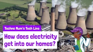 How does electricity get into our homes?