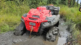 Polaris Highlifter 1000 and Can Am XMR 1000 ( where there is a will there is a way )