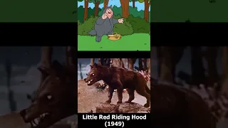 Family guy reference Little Red Riding Hood