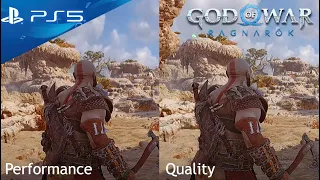 God of War Ragnarok (PS5) | Performance Mode vs. Quality Mode