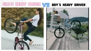 😱😱😱 Girl's Heavy Driver VS 😎😎😎 Boy's Heavy Driver