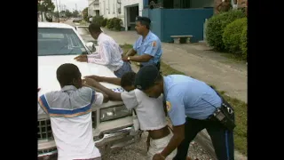 NEW ORLEANS 1991 HOUSING PROJECTS / DRUG ARREST