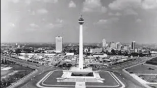 potret kehidupan kota Jakarta 1950