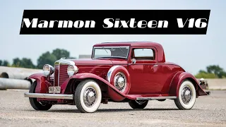 Marmon Sixteen: 16-цилиндровый автомобиль сгубивший компанию