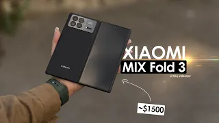 Первая раскладушка, которую я ПОЧТИ ХОЧУ — Xiaomi MIX Fold 3 | ЧЕСТНЫЙ ОТЗЫВ