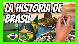 ✅ La HISTORIA DE BRASIL en 17 minutos | Resumen fácil y divertido