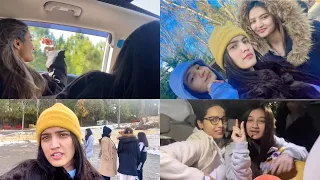 VACATION VLOG | Gari mai sab pury nae arhye🚗😂 | Rastay mai sab so gae 😴😴 | Khobsurat Pakistan 🏔️❄️⛄