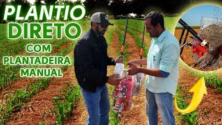 A MÁQUINA MANUAL QUE ESTÁ REVOLUCIONANDO A AGRICULTURA EM PEQUENOS ESPAÇOS FAZ ATÉ PLANTIO DIRETO