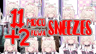 Every Single FUWAMOCO Sneeze To Date