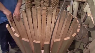 Деревянные бочки как их делают во Франции