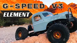 Gspeed V3 | Element - running video with | Topher Builds | Mad Ape Crawlers