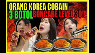 [Mampus!!!!]ORANG KOREA COBAIN 3 BOTOL BONCABE LEV 30 KEHAPUS MAKEUP!!본짜베 30 도전기!!