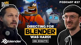 Directing For BLENDER: 2D Animation & Grease Pencil 3.0 | Rik Schutte | VFX Podcast #27