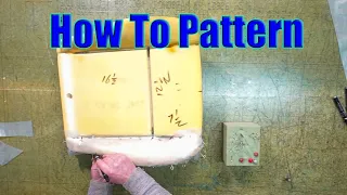 How to pattern/template a car/van seat, full tutorial.
