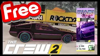 How to get the Free Car DeLorean DMC-12 Rad Edition in The Crew 2