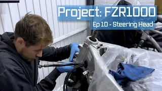 10 - FZR1000 Steering Head Bearings | Tom's Workshop