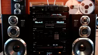 AKAI Hi-Fi stereo, Topline Midi series; 'Clarity GX 730 Compo' 1986