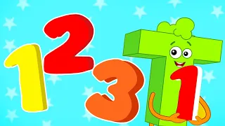 Numbers Song, Learn To Count 1 to 10 + More Nursery Rhymes by Mr Alphabet