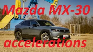 2021 Mazda MX 30 - accelerations