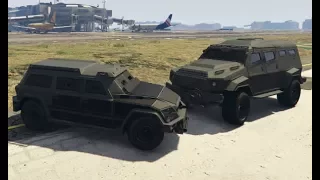 GTA 5 Durability Test (Nightshark vs. Insurgent)