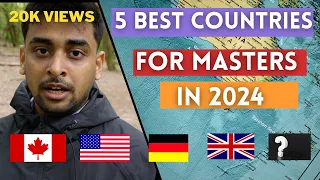 Top 5 Countries to Study Abroad in 2024 || Best countries for Masters || Countries for Study Abroad.