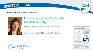 Holly Krieger "Uniformity When Arithmetic Meets Geometry"