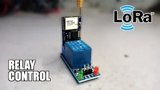 LoRa Relay Control With Arduino Upto 15KM