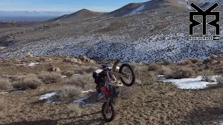 A Snowy Idaho Dirtbike Ride to Well Hidden Idaho Winter Cabin