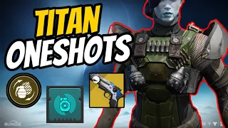 Destiny 2 Ultimate Titan 1 shot Build | Traveler's chosen And armamentarium