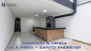 SOBRADO À VENDA - VILA PIRES - SANTO ANDRÉ/SP