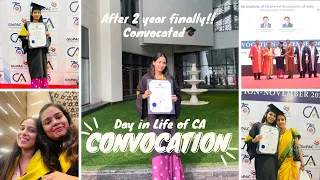 A Day in Life of CA | Convocation Day🎓