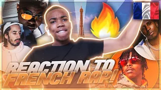 REACTION TO FRENCH RAP ft. Koba LaD, Leto , Bosh , Lomepal & MUCH MORE!!