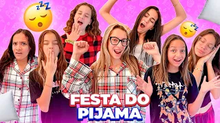 FESTA DO PIJAMA COM AMIGAS YOUTUBERS JULIANA BALTAR VIVI FABI LANDIM BELA BAGUNÇA E LAILA BRANDÃO