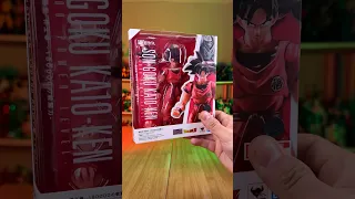 Let’s unbox the Walmart and Target exclusive 180k Kaio-Ken Son Goku S.H. Figuarts Tamashii Nations
